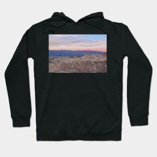 First Light at Zabriskie Hoodie